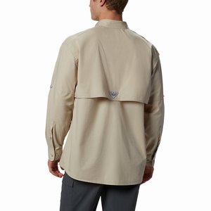 Columbia PFG Bonehead™ Långärmad Tröja Herr Khaki (AJVFQ3724)